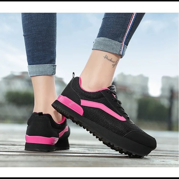 negative heel walking shoes